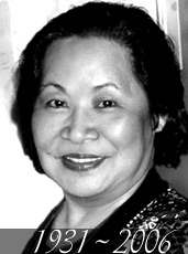 In Memory of Mary Rose Lim